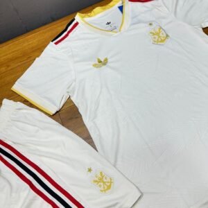 Conjunto Flamengo (Branco Dourado)