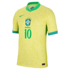 Camisa Seleção Brasileira I 24/25 - Torcedor Nike Masculina - Amarela com detalhes em verde